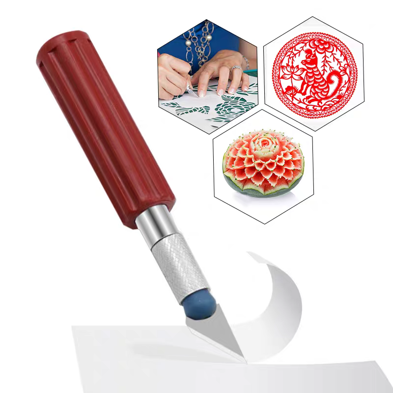The K-418 metal blade can replace engraving knives, utility knives, wood engraving knives, and blades for hand art and painting tools Application Scenario