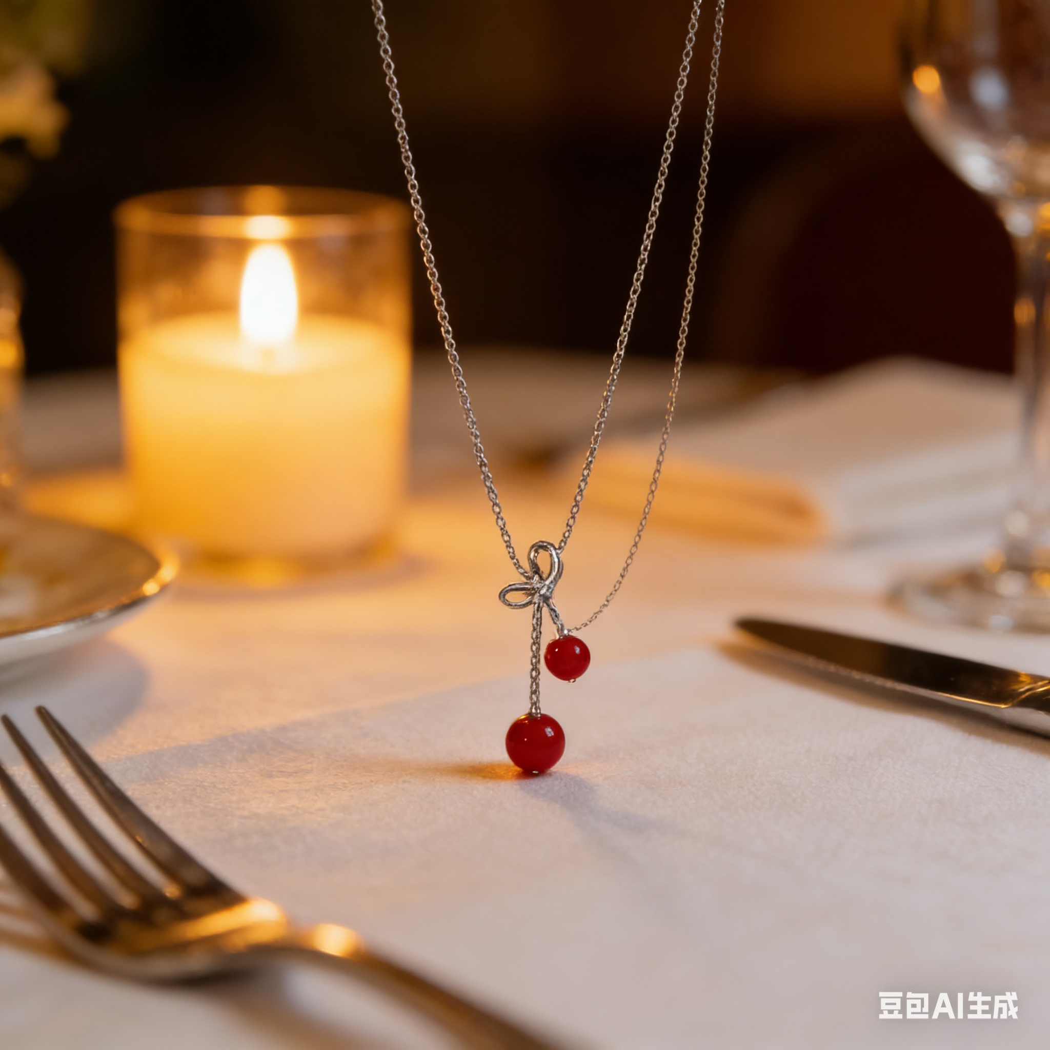 A simple and fashionable stainless steel pendant for both men and women details Picture