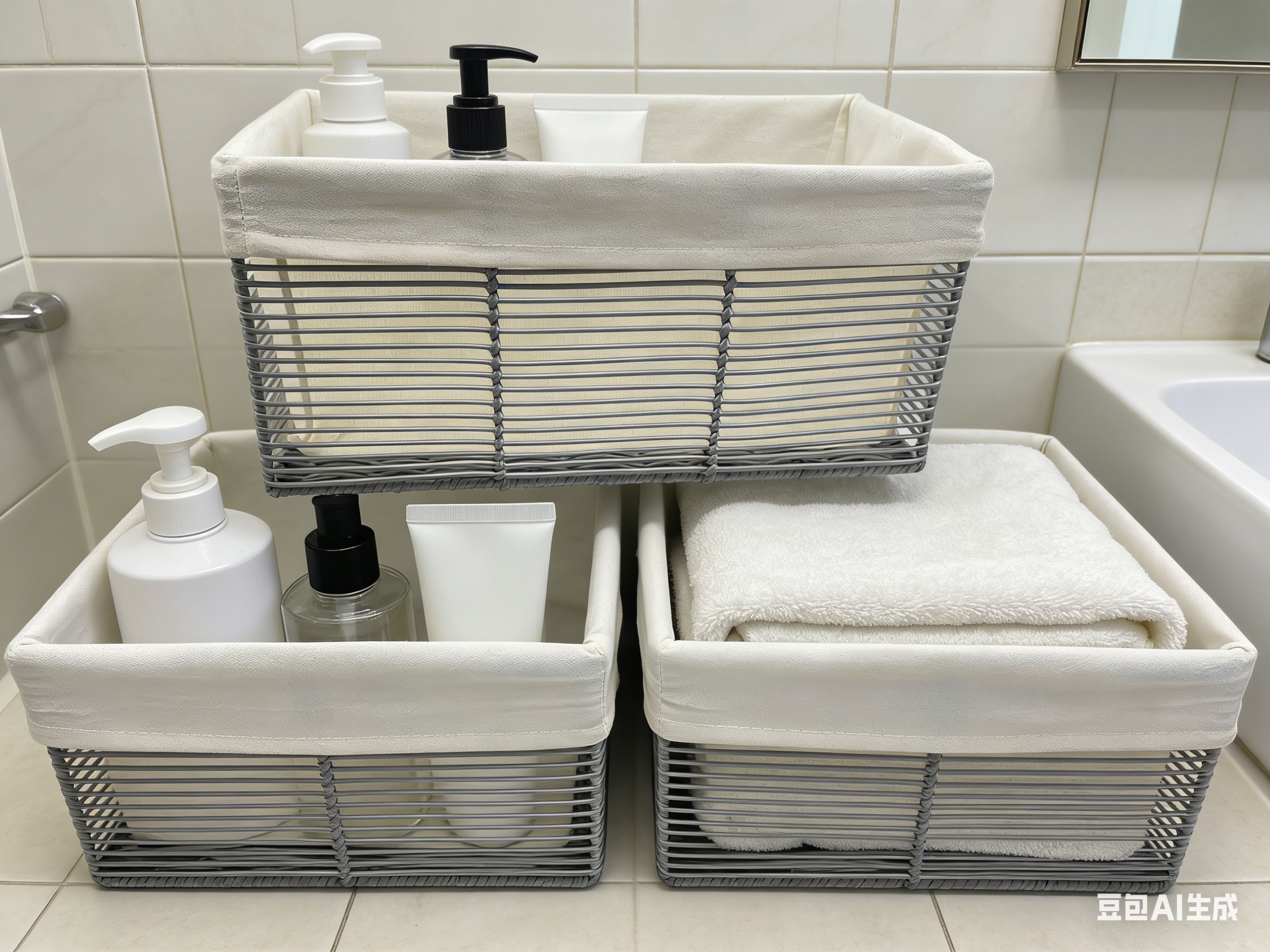 收纳篮、置物篮、收纳筐实物图