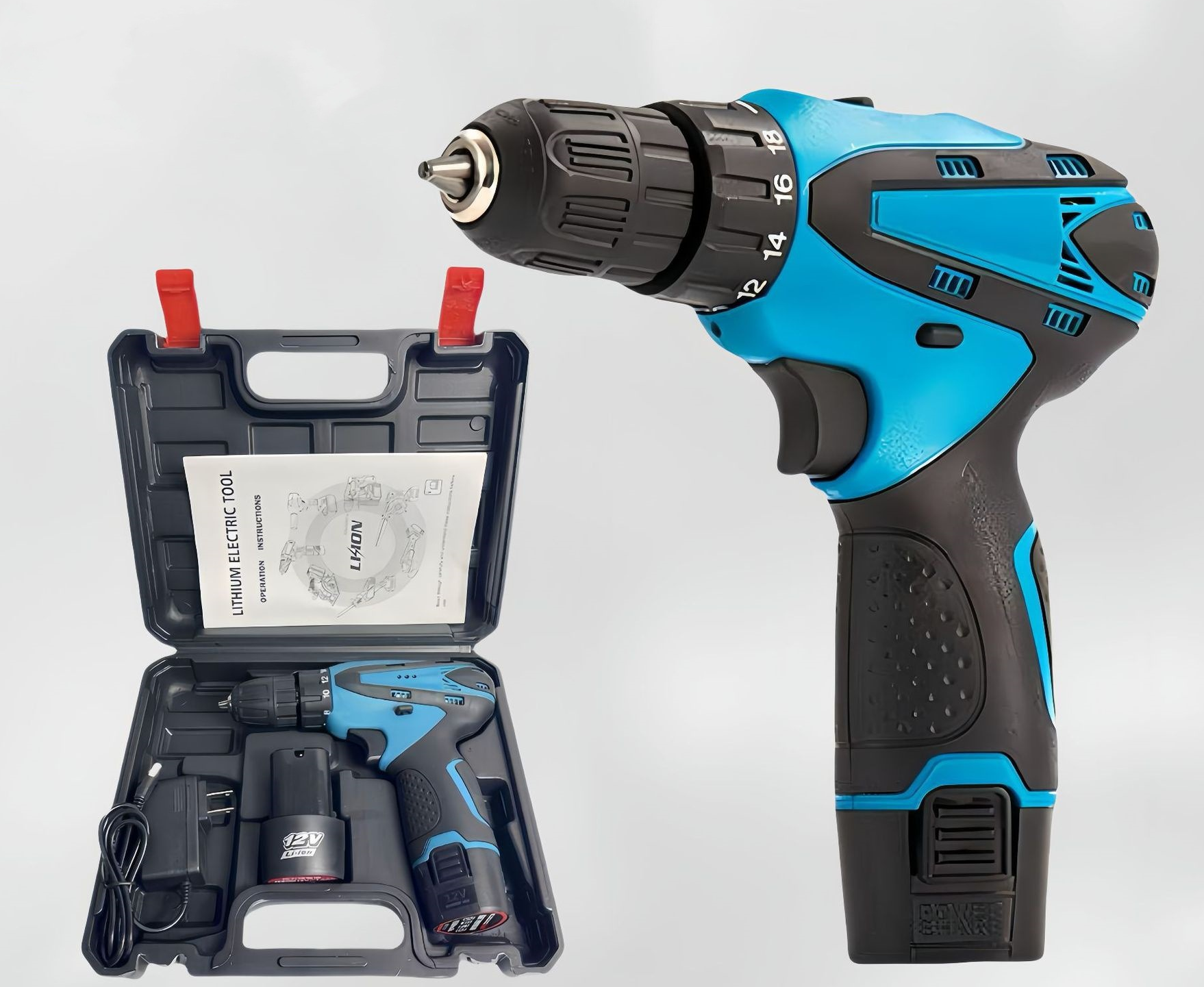 家用冲击锂电钻工具电子