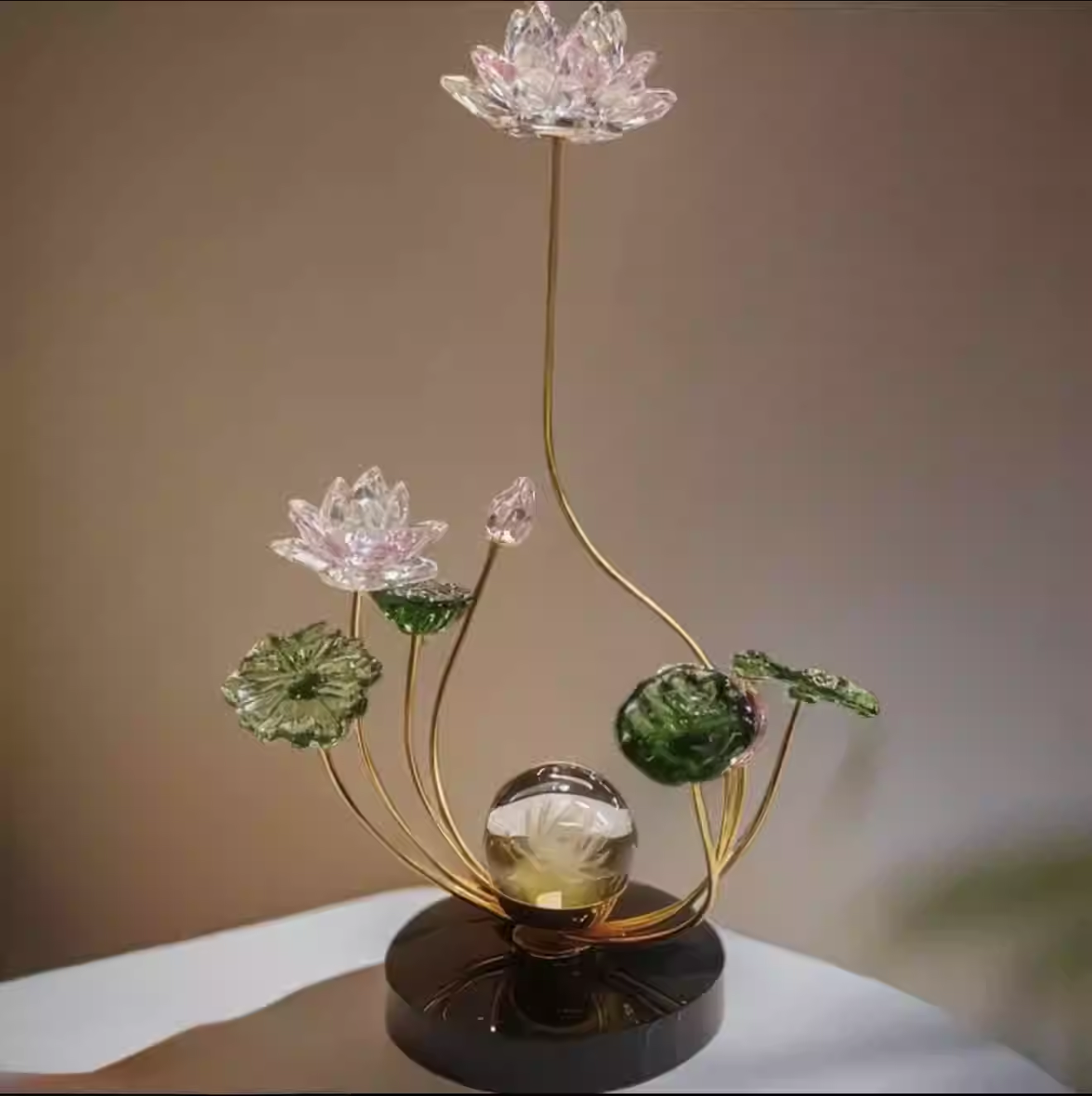 水晶/小夜灯/晶洞/元宝树脂/水晶洞细节图