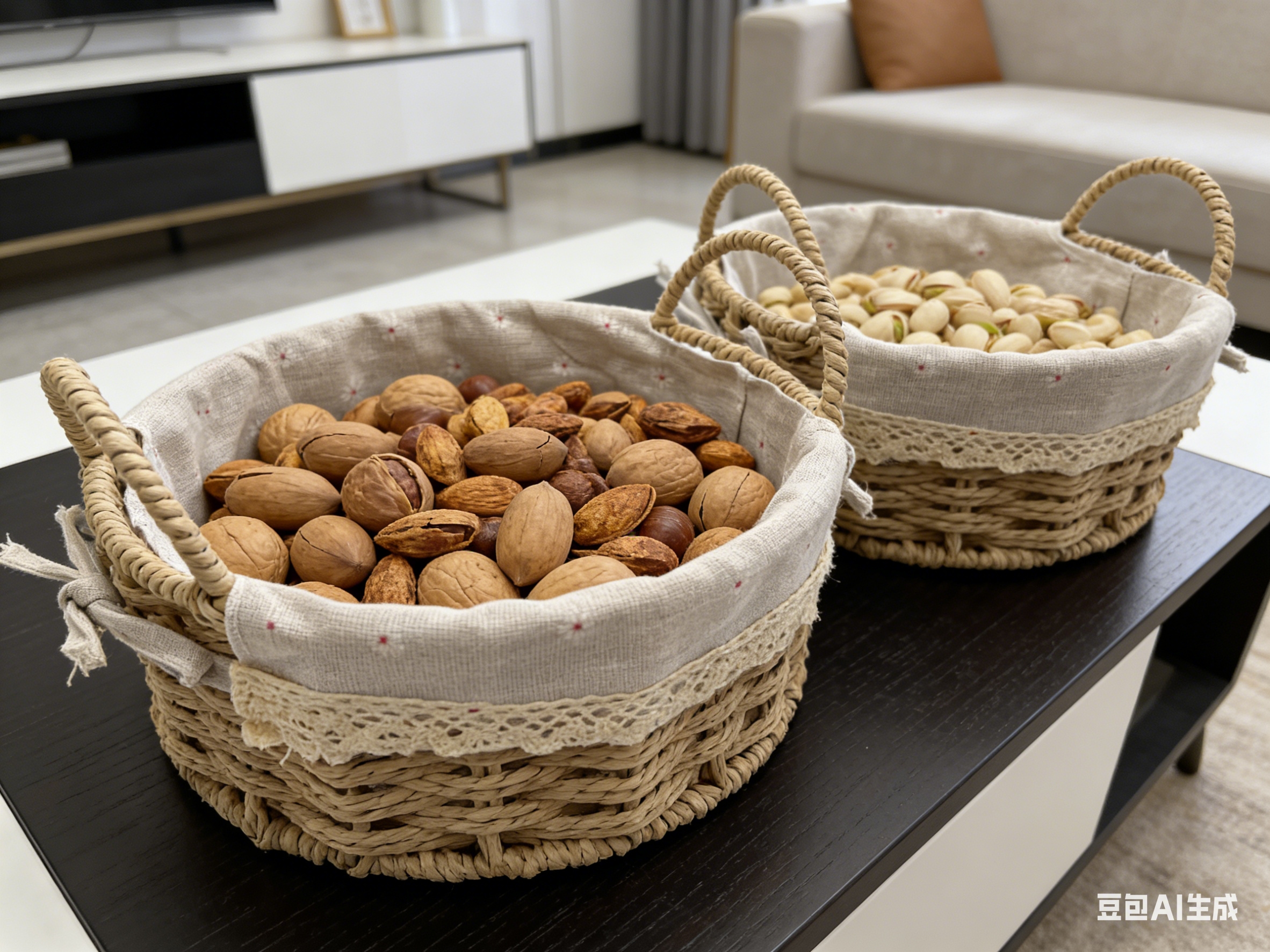 收纳篮塑料/脏衣篮藤编/收纳框/收纳盒/快递收纳篮子白底实物图