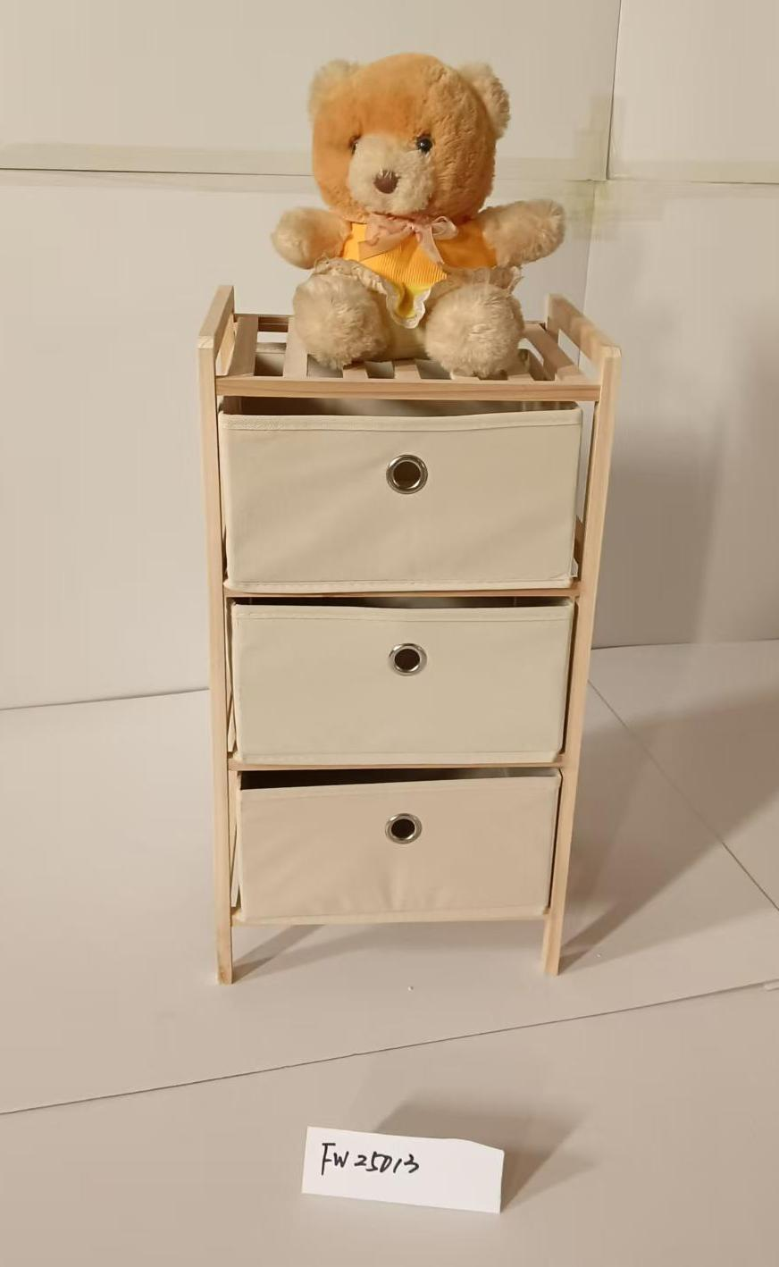 Multi-functional storage rack, bathroom supplies, home organization, cosmetics, rotating storage rack, fabric storage box, shelving trolley