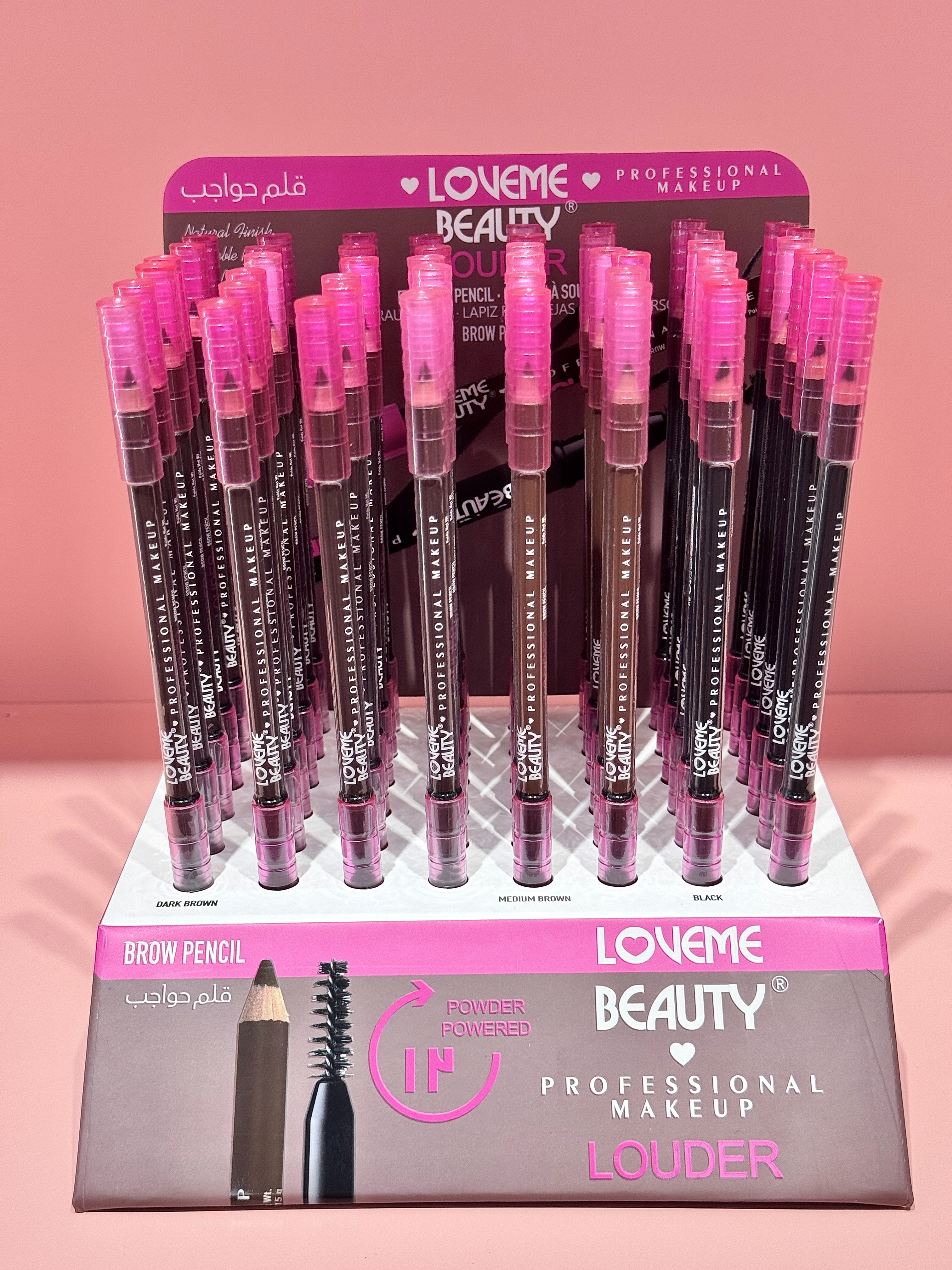 Eyebraw Pencil Waterproof Multipul Colors - Loveme Beauty