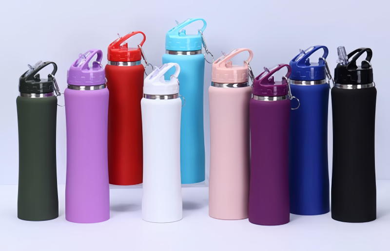 750ML waist-shaped cup, large-capacity stainless steel straw cup, insulated cup, slim waist cup, portable water bottle, travel cup pic 2