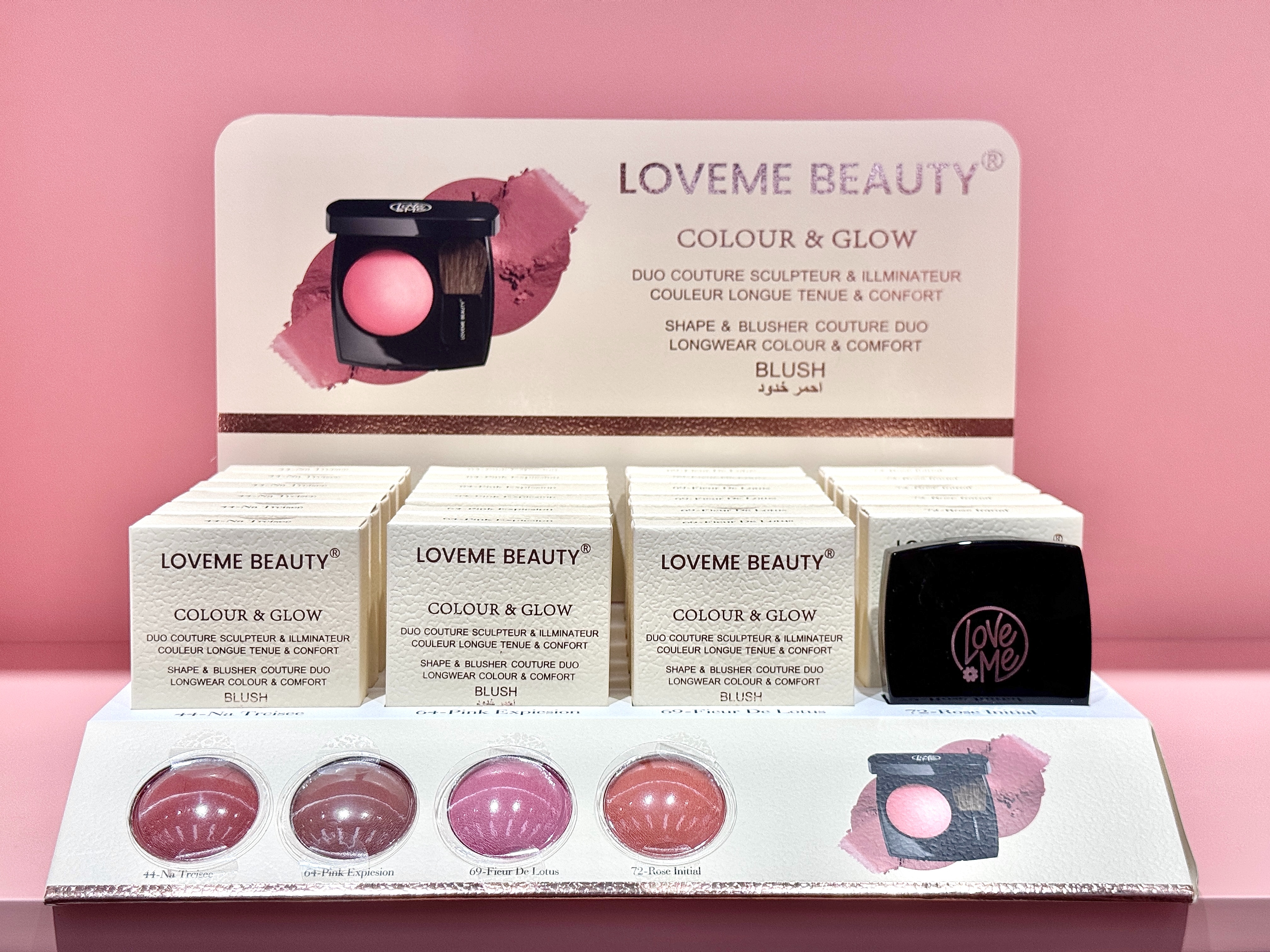Luminous Flash for Radiant Cheeks Velvety Blush & 4colors腮红