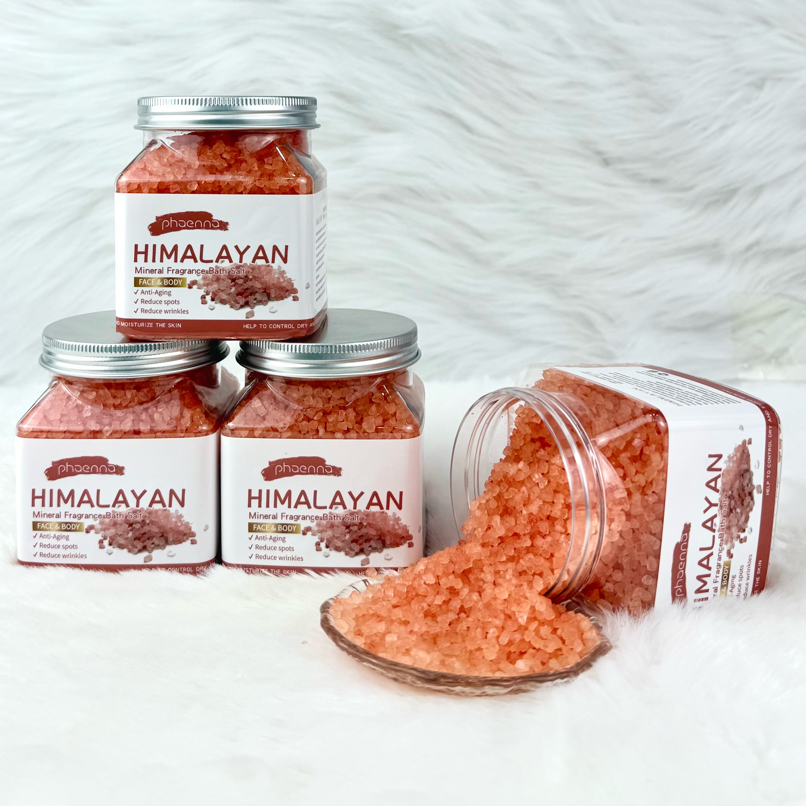 25新款400g喜马拉雅矿物香氛沐浴粗盐Himalayan Fragrance Bath Coarse Salt