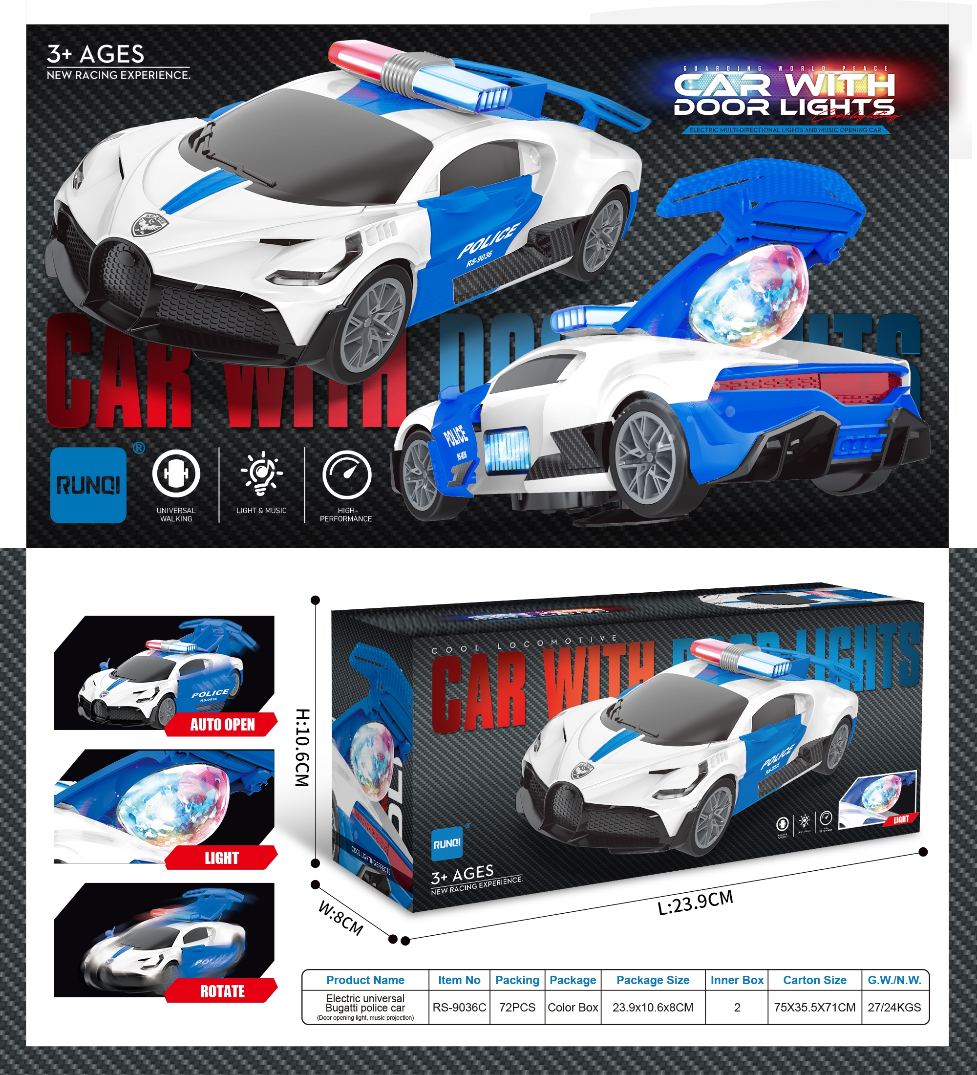 电动车/可坐汽车/玩具/卡车玩具/穿越机产品图