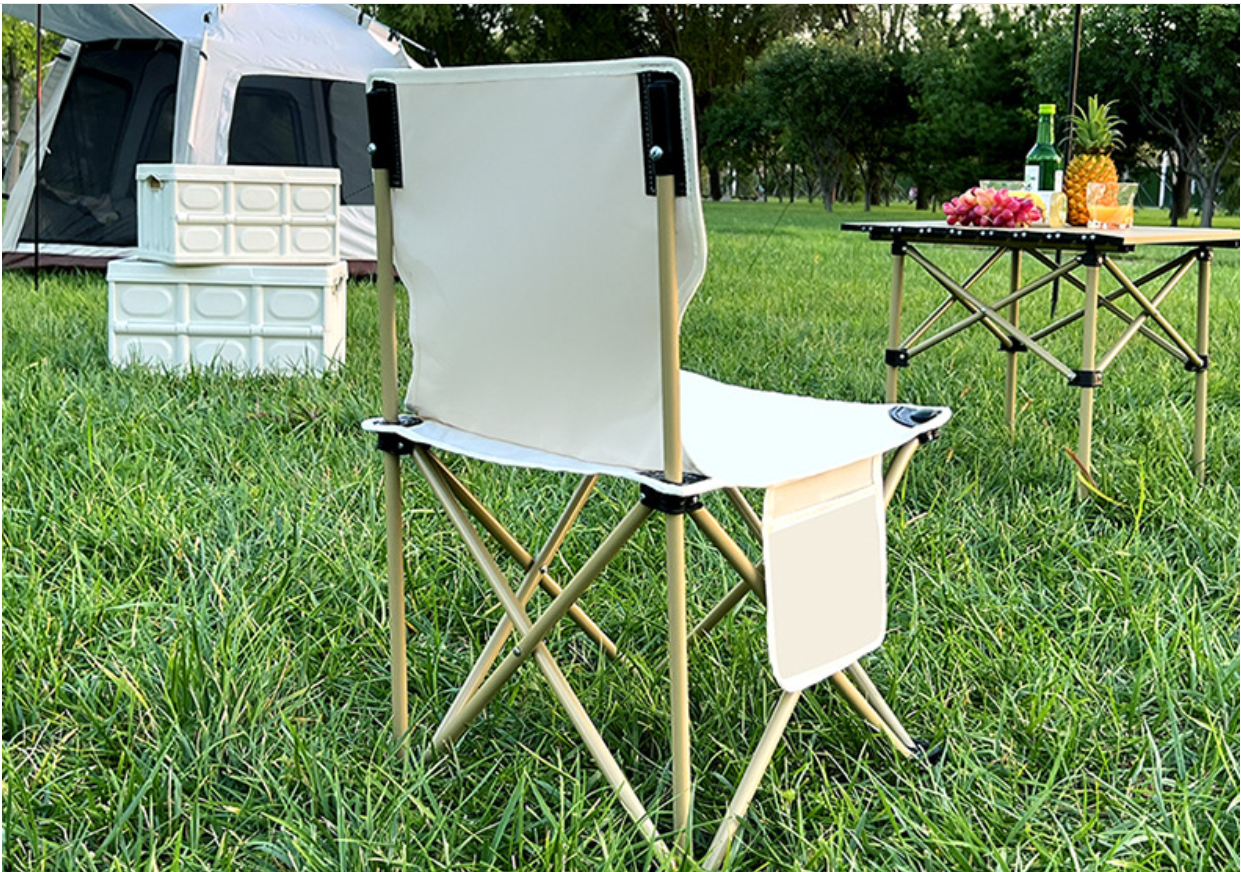 Outdoor folding chairs, portable outdoor camping travel beach chairs, outdoor camping small stools, home picnic fishing stools Item Picture