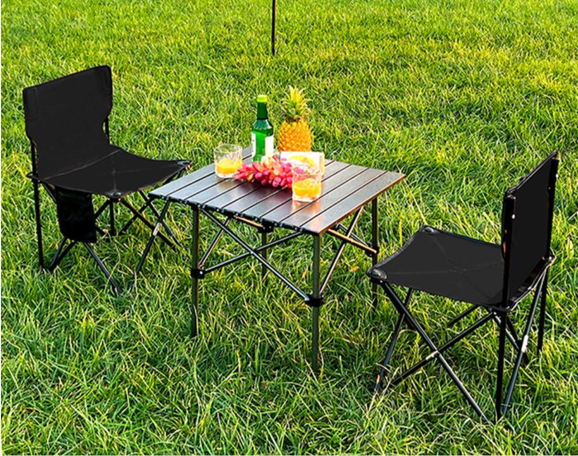 Outdoor folding chairs, portable outdoor camping travel beach chairs, outdoor camping small stools, home picnic fishing stools details Picture