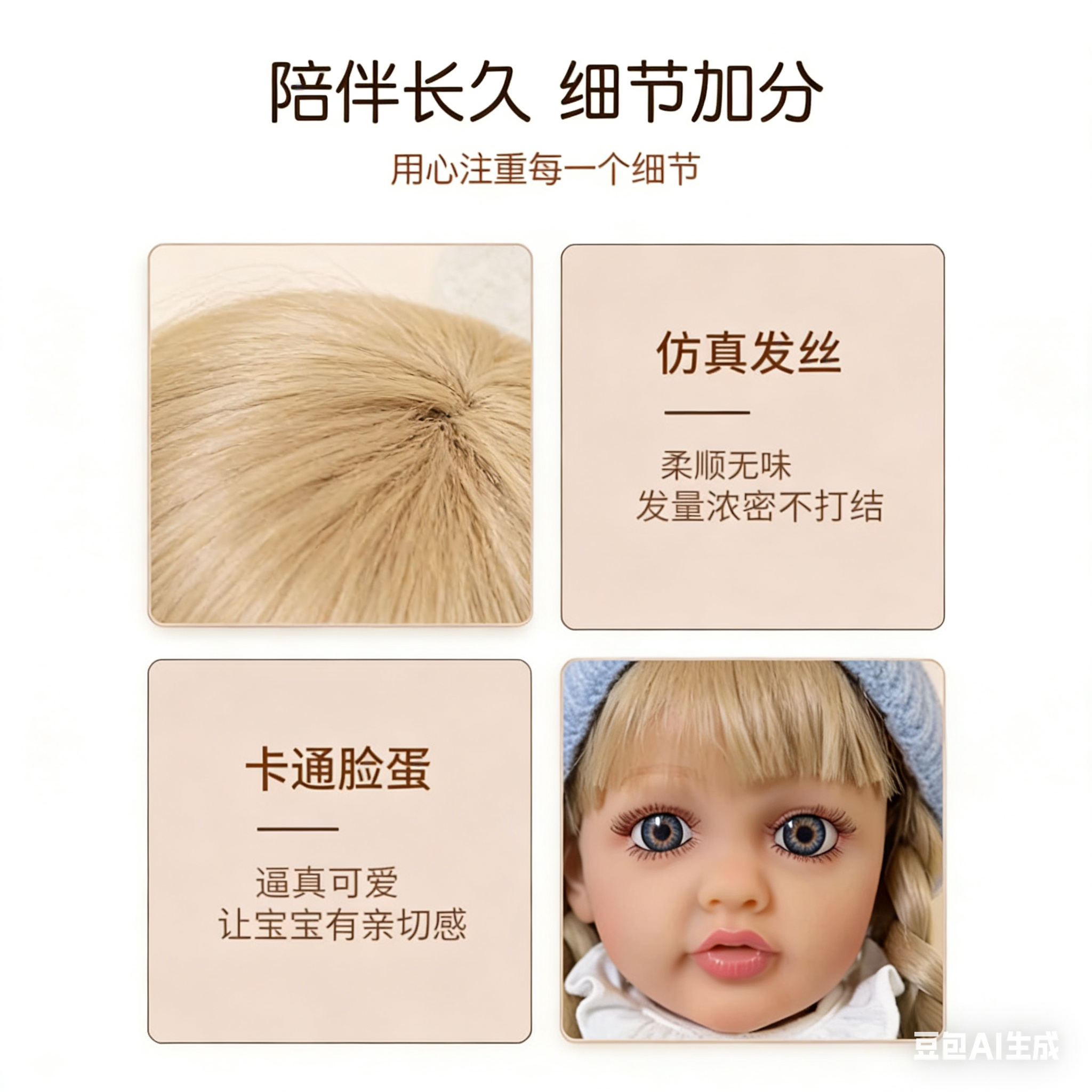 hellokitty/安抚玩偶/朴拙华德福娃娃/变脸娃娃玩具/Kitty娃娃白底实物图