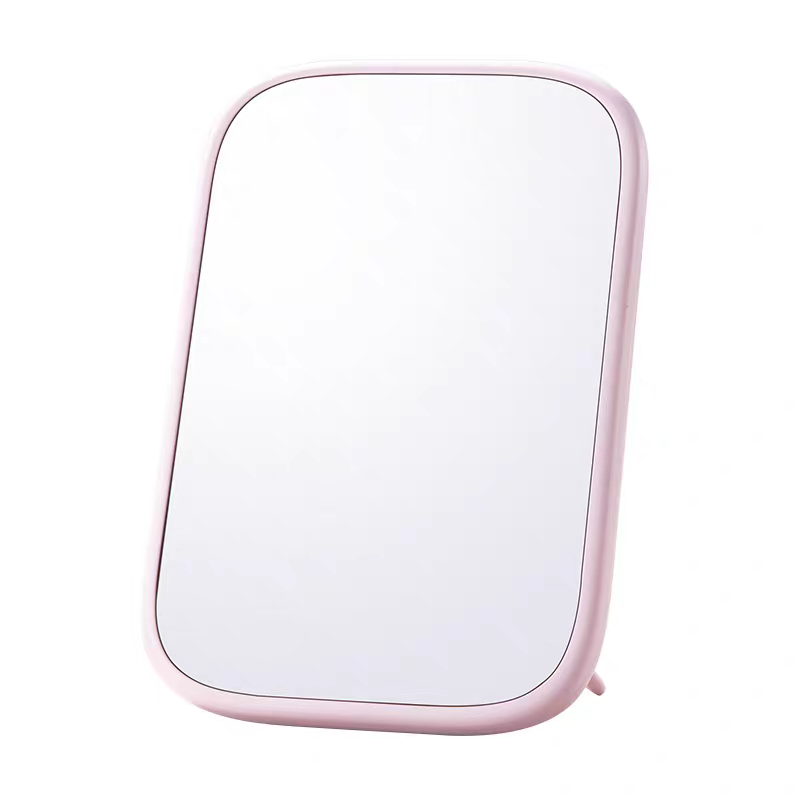 301方形镜子化妆镜可爱方形办公室桌面台式梳妆镜学生宿舍镜子便携小镜子详情图2