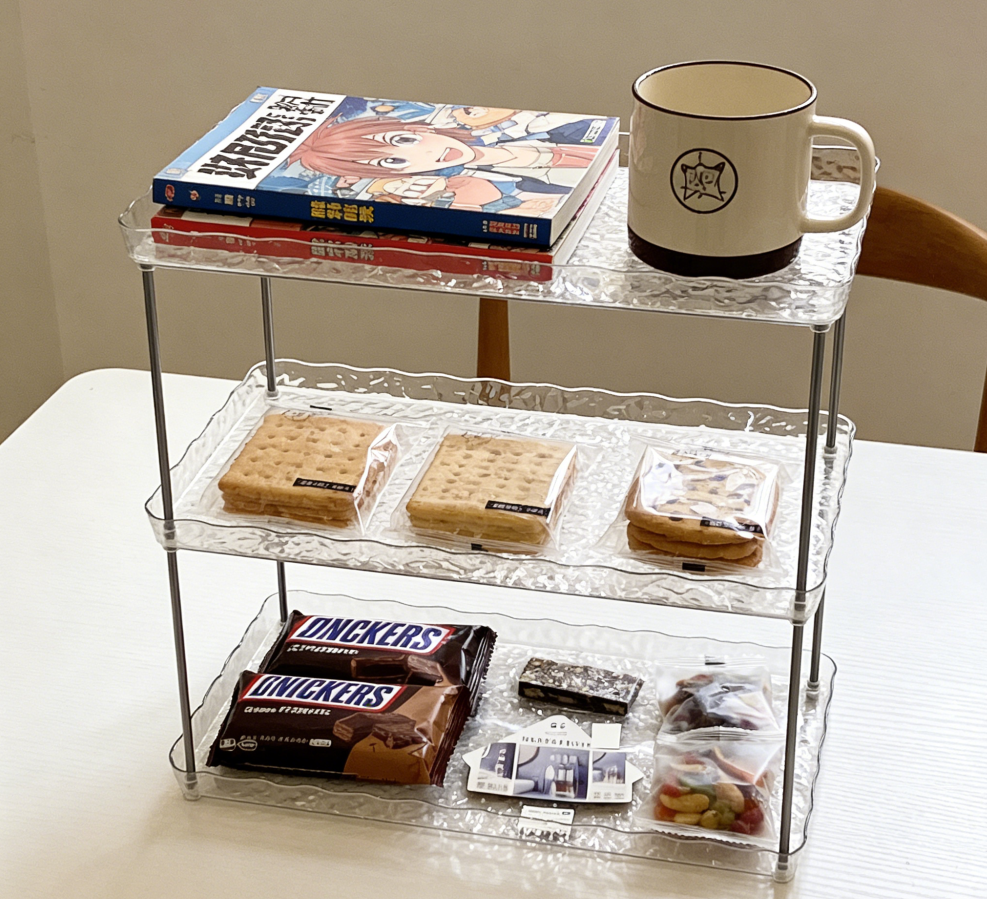 WiFi置物架/货架/置物架/挂上WiFi支架/微波炉架置物架产品图