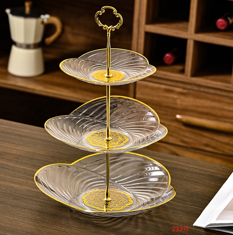 日用百货水果盘果篮塑料玻璃干果盒子干果盘水果盘发厨具餐具家用收纳整理