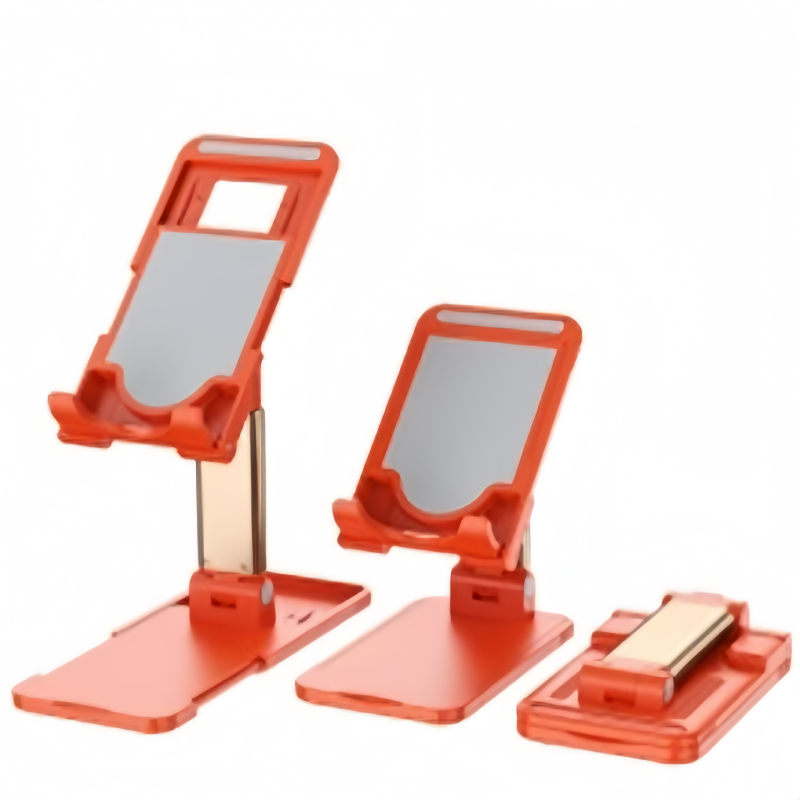 Wholesale and retail of mobile phone stands, live streaming stands, folding camera tablet computer manufacturers, desktop lazy people's creative multi-functional mobile phone stands Specification image
