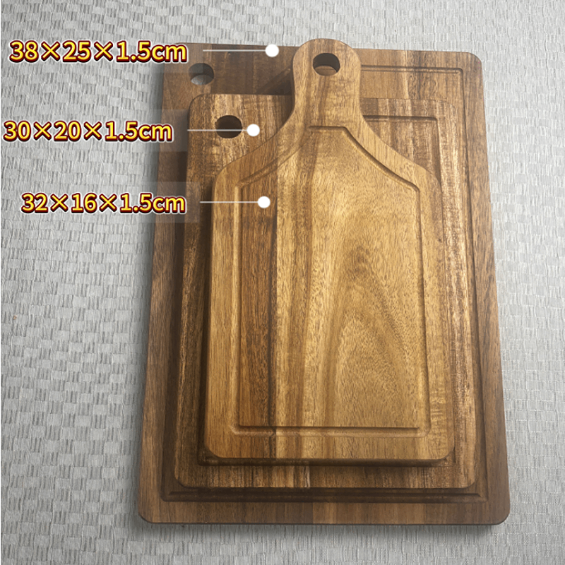 Bamboo and wood cutting board, a popular multi-functional kitchen cutting board, is an environmentally friendly and durable household cutting board Item Picture
