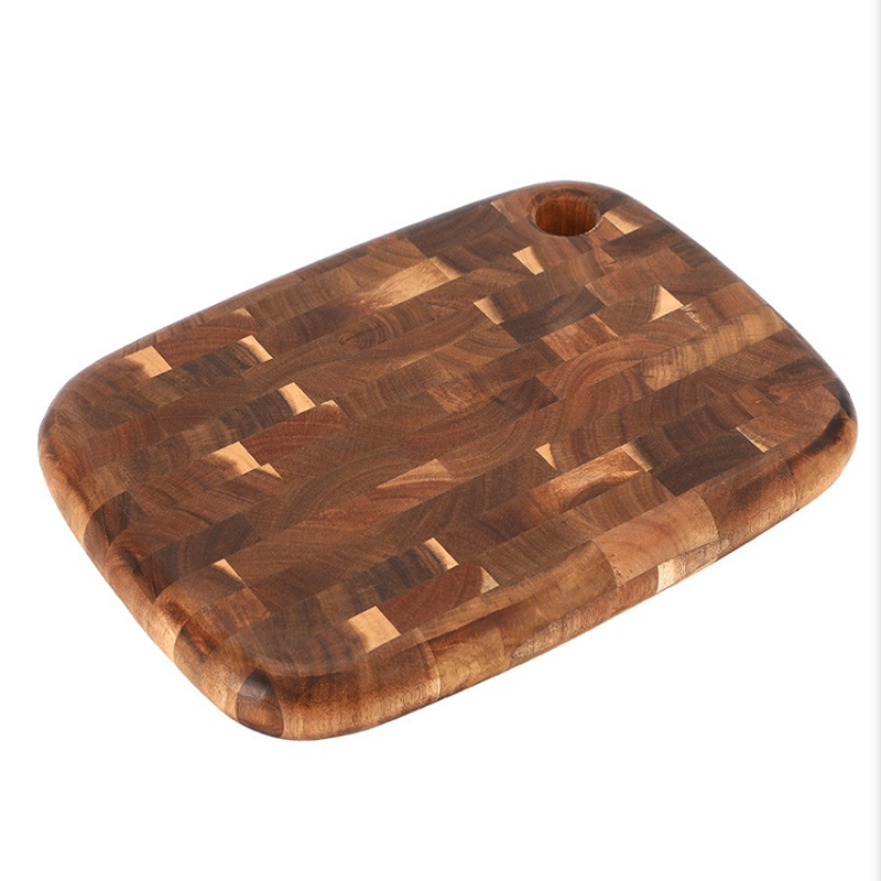 Bamboo and wood cutting board, a popular multi-functional kitchen cutting board, is an environmentally friendly and durable household cutting board details Picture