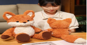 Run Run Fox plush toy pic 1