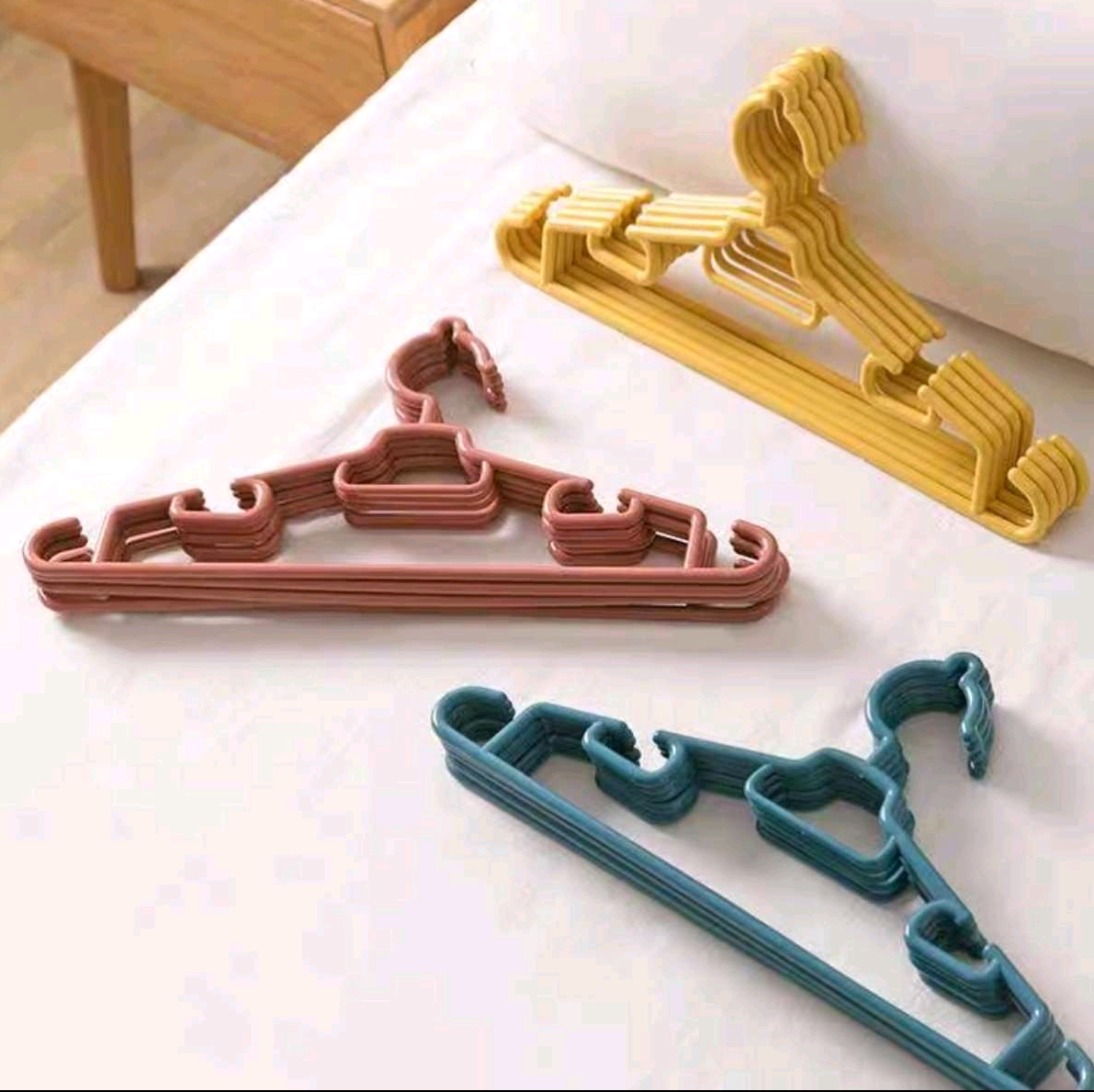 1021 Five-piece clothes hanger, home seamless multi-functional clothes hanger hook, clothes drying rack, clothes hanger, a must-have anti-slip tool for student dormitories detail image 5