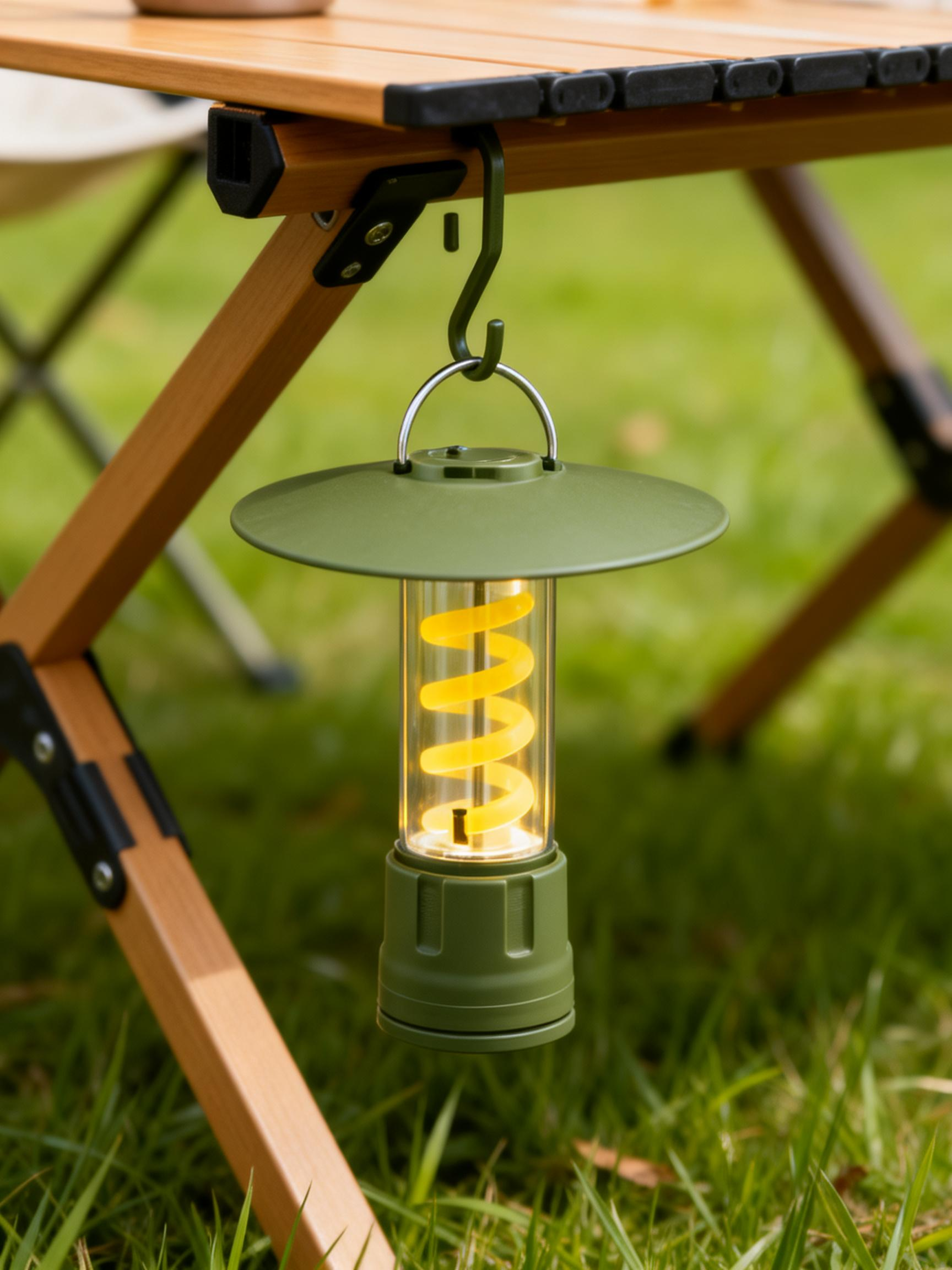 Outdoor camping lamp, waterproof portable multi-functional flashlight, tent lighting, camping lamp, night running lamp, rechargeable camping lamp, tent camping lamp, camping lamp details Picture