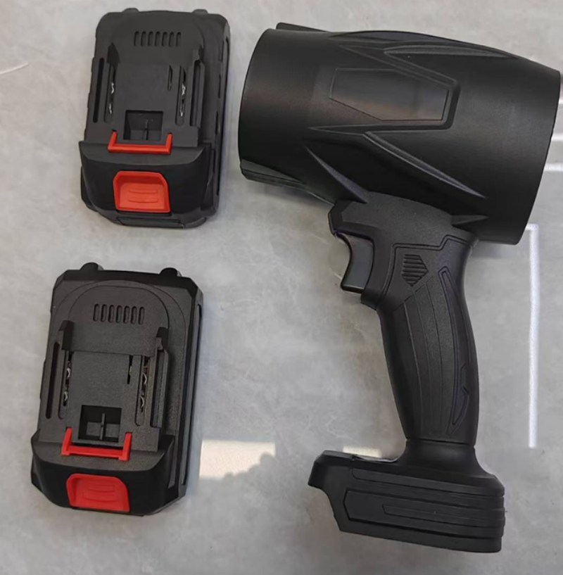 The new lithium battery storm engine turbocharged industrial-grade high-power dust removal, multi-functional water blowing and car washing violent fan