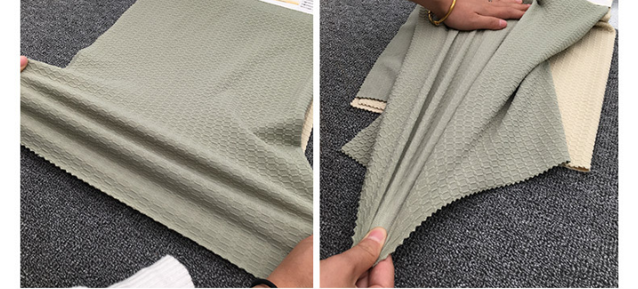 Knitted jacquard fabric lumbar support seat cushion, dining chair cushion, sponge seat cushion, sitting chair backrest, comfortable and anti-slip, for home and office use pic 4