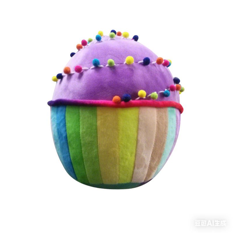 Cross-border plush simulation cake, throw pillow, birthday gift customization, fruit-style dolls and figurines, exclusively for dolls Item Picture