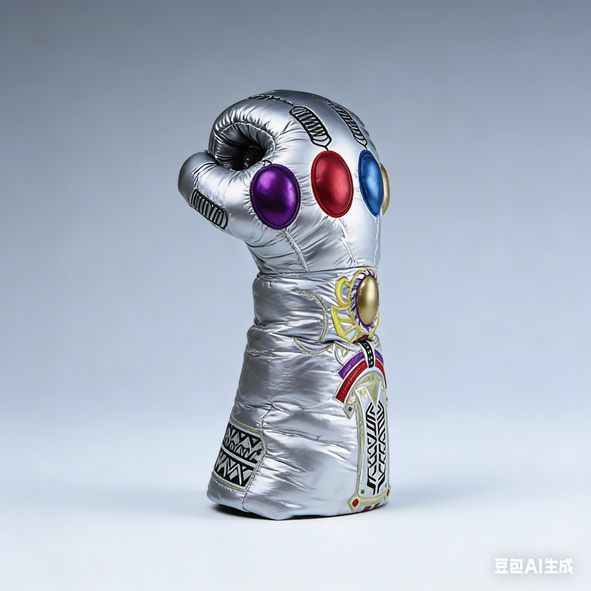 Power Star Custom Luminous Gloves, Ultraman toys, stress-relieving Pinch mascot wholesale, hand pressure relief, suitable for children and adults Specification image