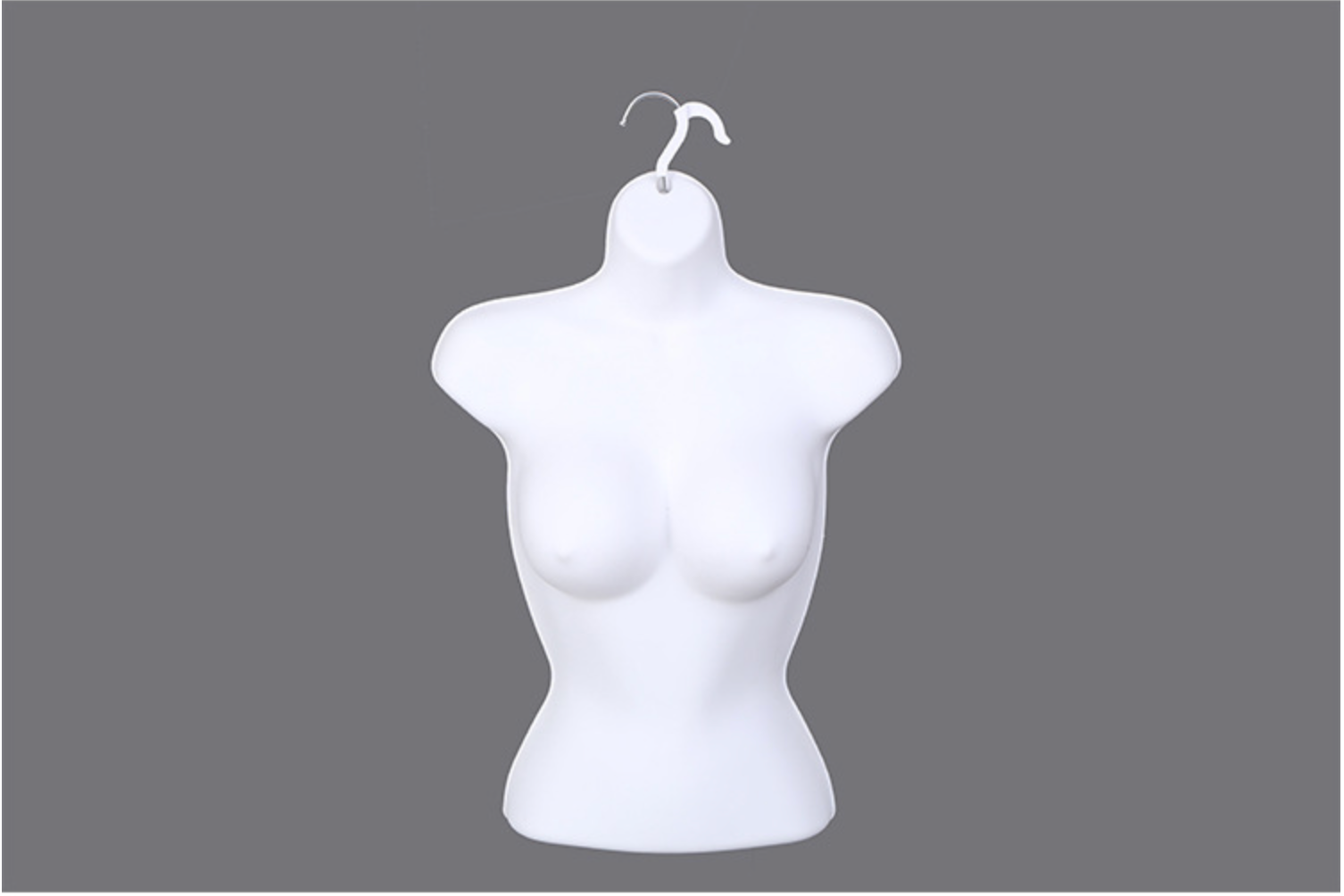 塑料模特挂片加厚欧美大胸短款女半身围裙泳装内衣文胸片架子批发详情9