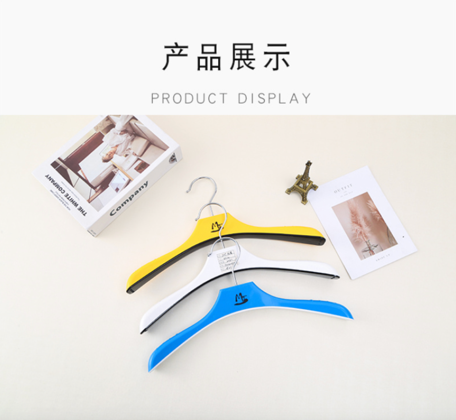 中大童儿童衣架童装店卖场衣架服装店衣架裤夹加厚儿童衣服架详情9