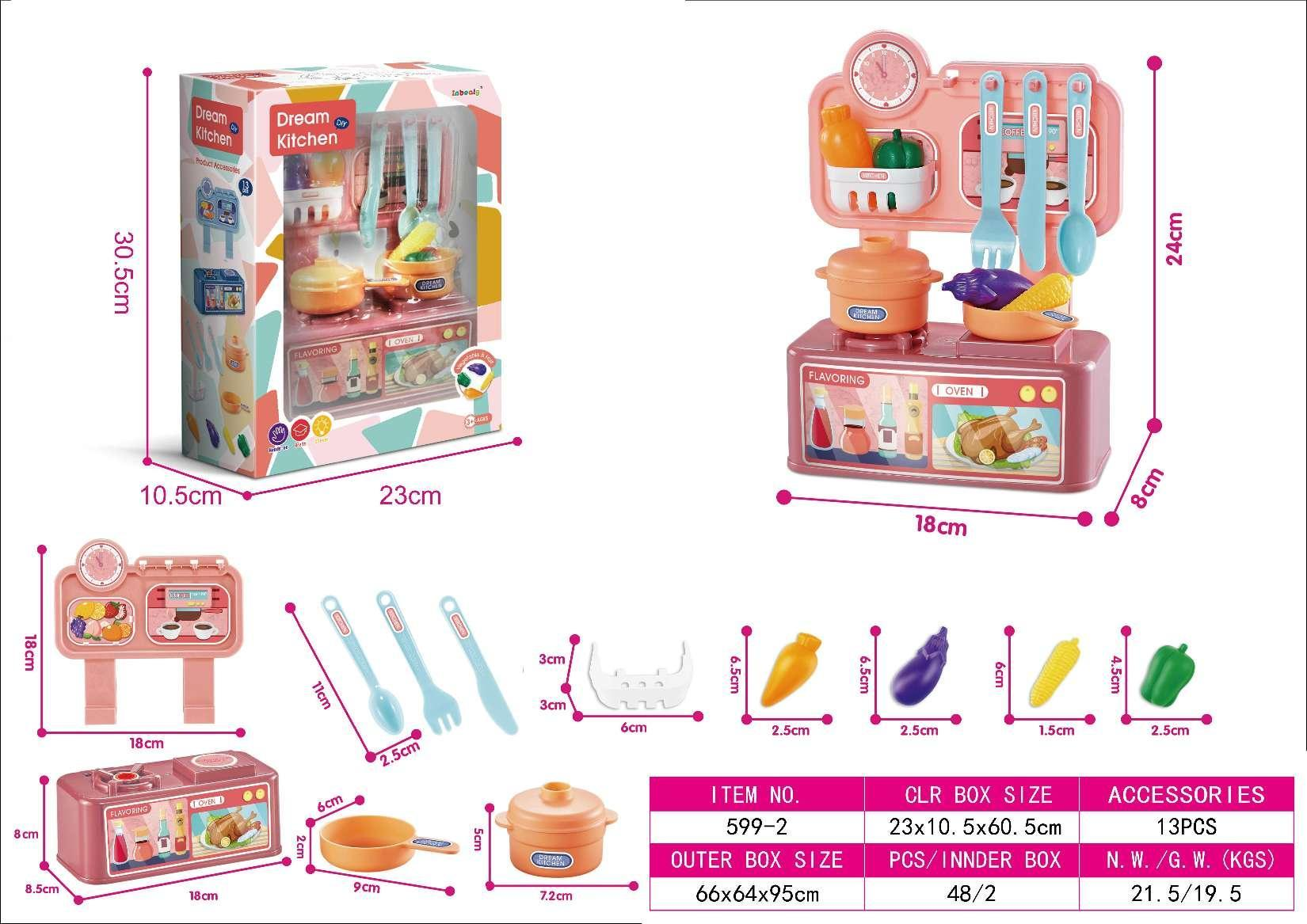 玩具厨房/水果玩具套装/水果切切乐/仿真食玩/玩具产品图