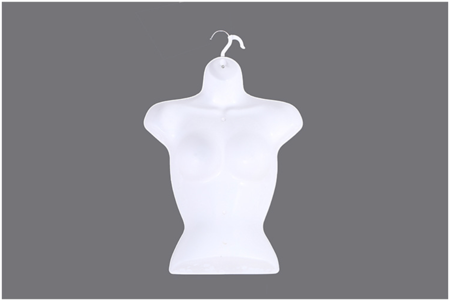 塑料模特挂片加厚欧美大胸短款女半身围裙泳装内衣文胸片架子批发详情10