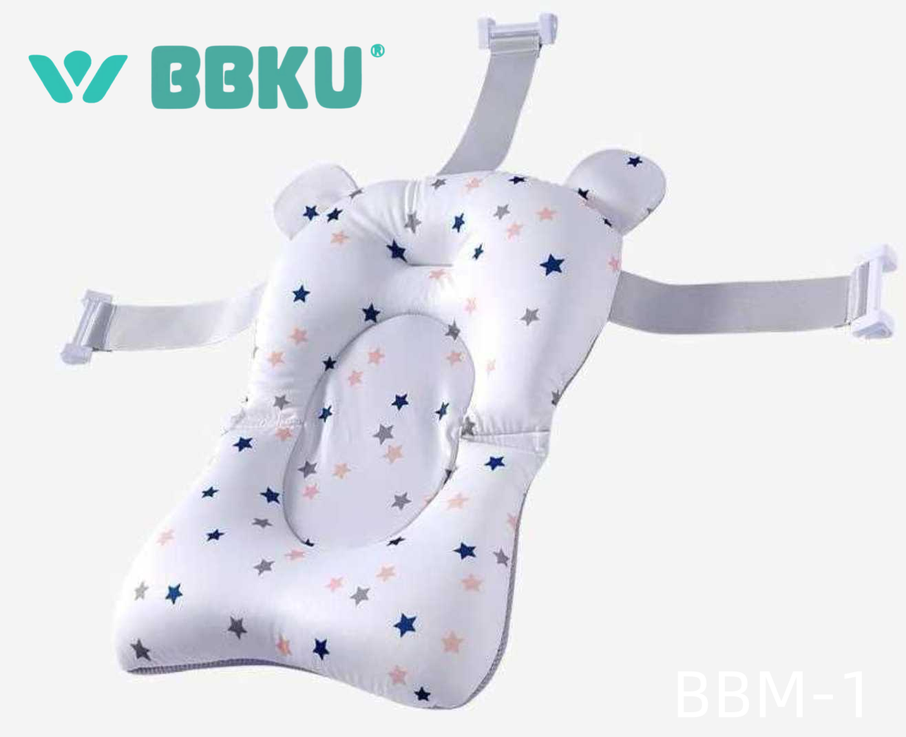 BBKU BBM-1婴儿枕头U型卡通款宝宝睡眠枕适用新生儿学步儿童午休护颈

