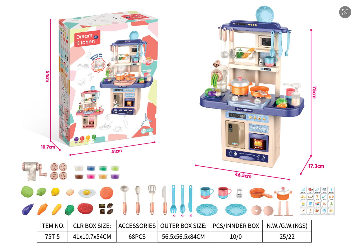 餐厨具玩具实物图