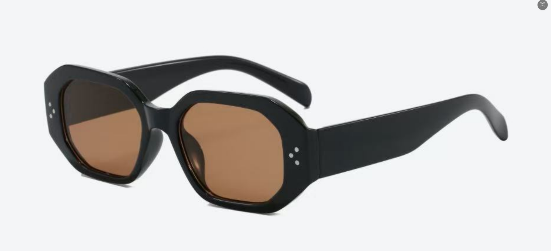 科技感猫眼方框太阳镜