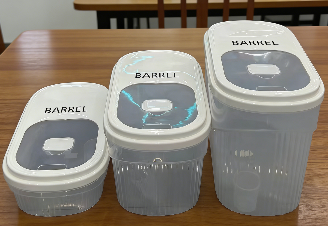 New household rice bucket, new large-capacity rice bucket, food-grade storage container, grain storage, moisture-proof and insect-proof, multiple specifications to choose from, multi-purpose rice bucket