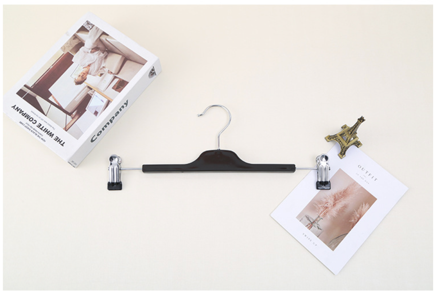 厂家直销多功能折叠塑料衣架衣服挂架简约衣架子衣物整理收纳用品详情9