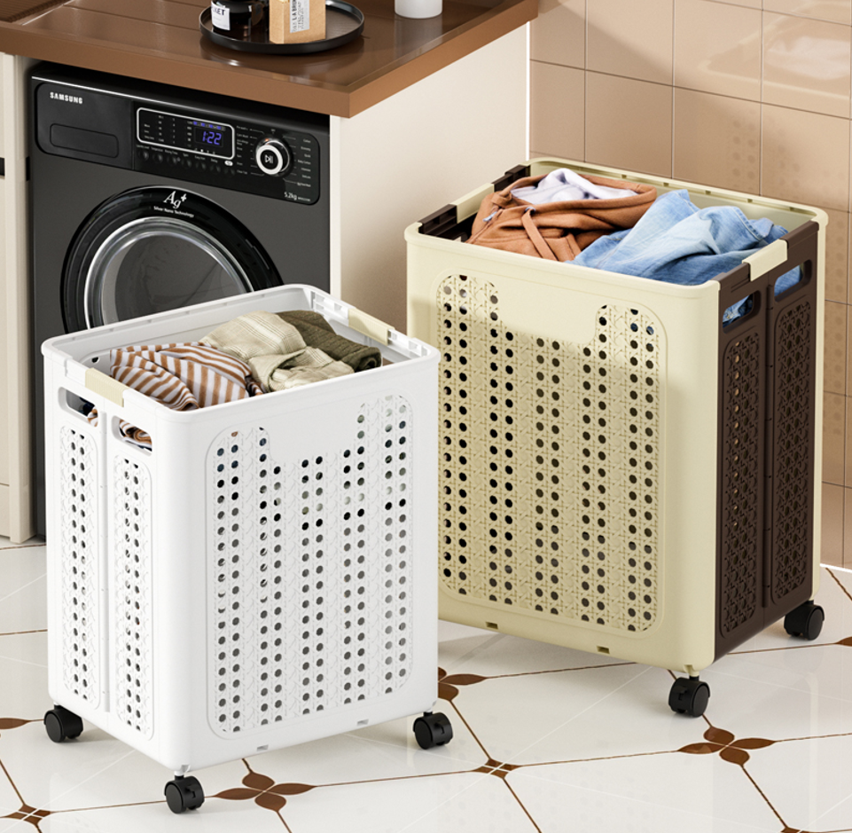 Multi-functional household square storage basket, laundry basket, storage basket, organizing box, storage basket frame, storage basket details Picture