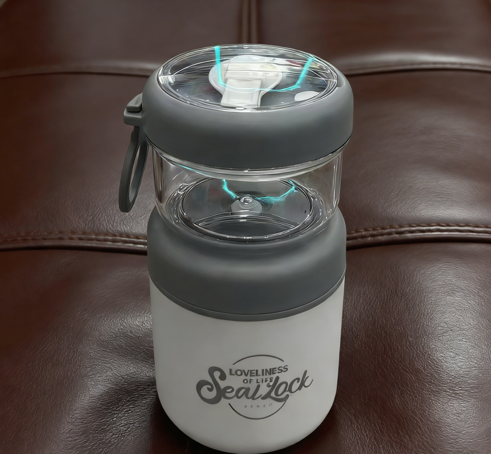 304 stainless steel large-capacity insulated spoon with lid, oatmeal breakfast cup, milk cup, portable soup pot for students and office workers Specification image