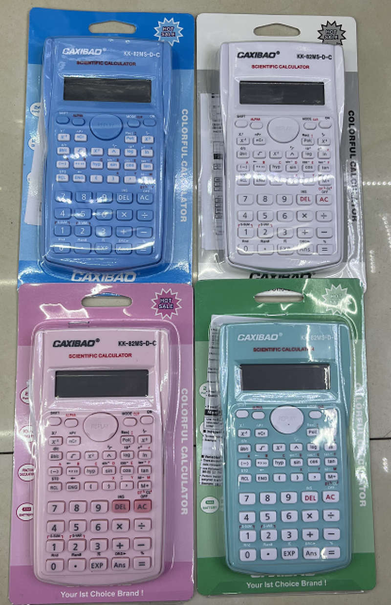 KK-82MS-D-C solar panel color Scientific Calculator Multi-functional portable small computer Student counter Office supplies Scientific calcula details Picture