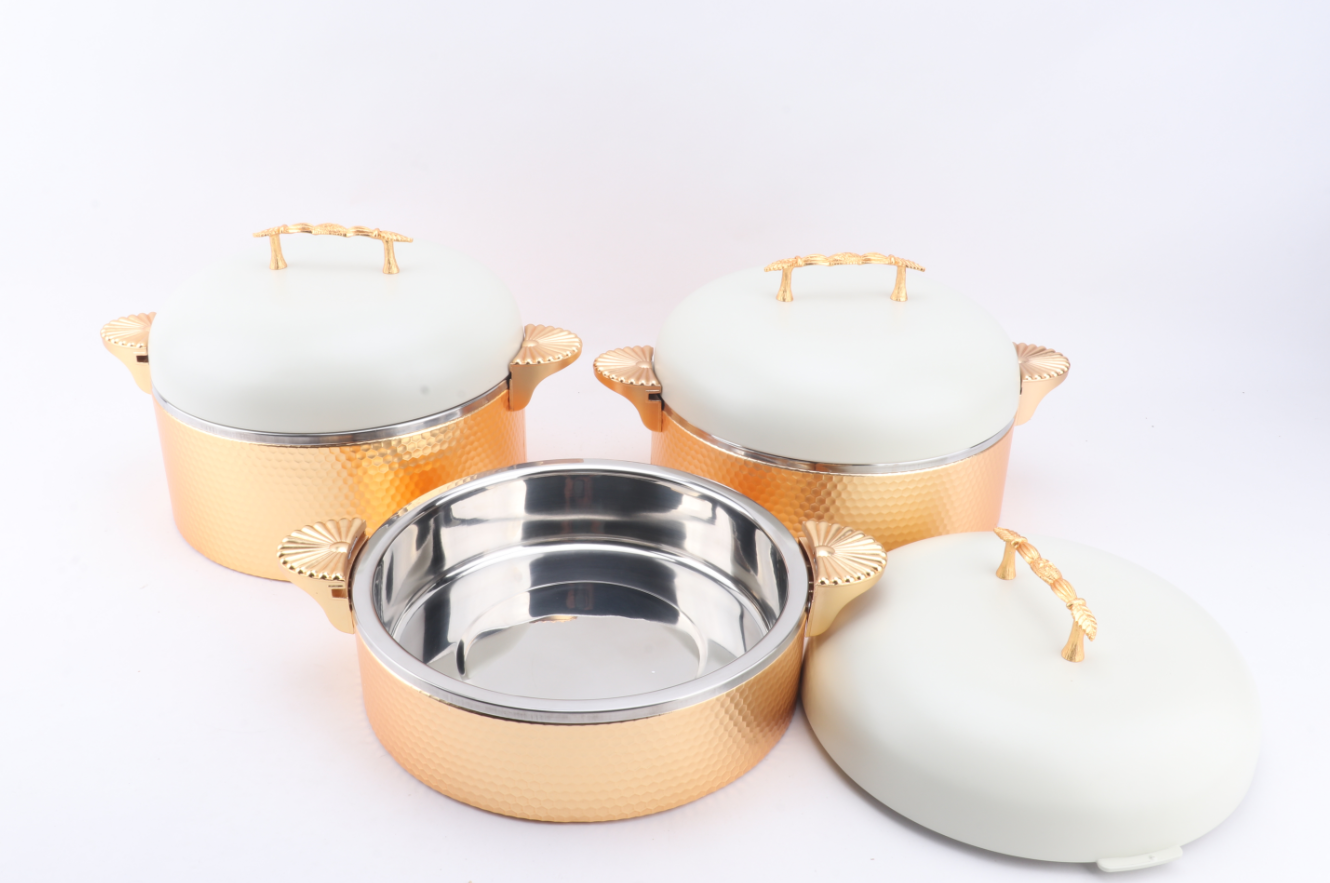 EJSHE WARMER 自助餐保温锅非洲尼日利亚好卖饭盒圆形不锈钢餐炉详情2