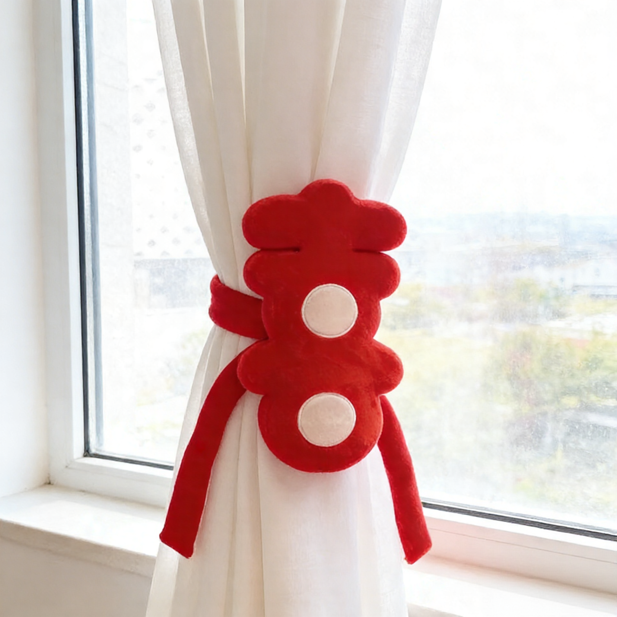 Wedding bedside pillows with the character "Happiness", wedding supplies, decoration and arrangement for the newlywed room, cushions, and heart-shaped festive dolls on the bed details Picture