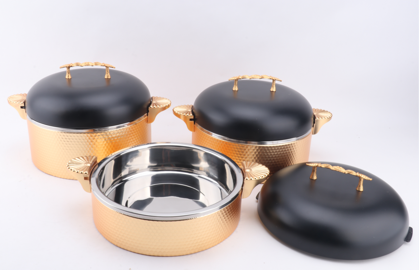 EJSHE WARMER 自助餐保温锅非洲尼日利亚好卖饭盒圆形不锈钢餐炉详情4
