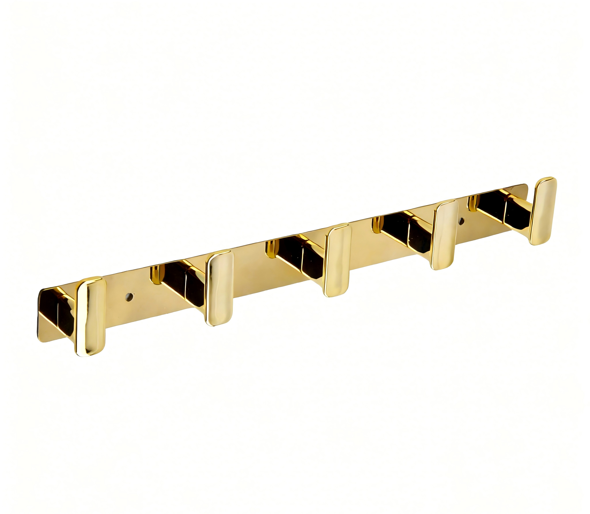 铝合金挂衣钩玄关墙壁壁挂免打孔免钉门后客厅已发衣钩进户浴巾毛巾4钩