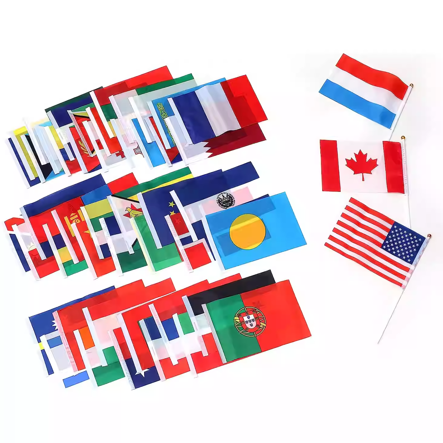 Factory direct sales wholesale price: No. 8 14*21cm Syrian hand-held flag, custom-made flags of various specifications from all over the world Application Scenario