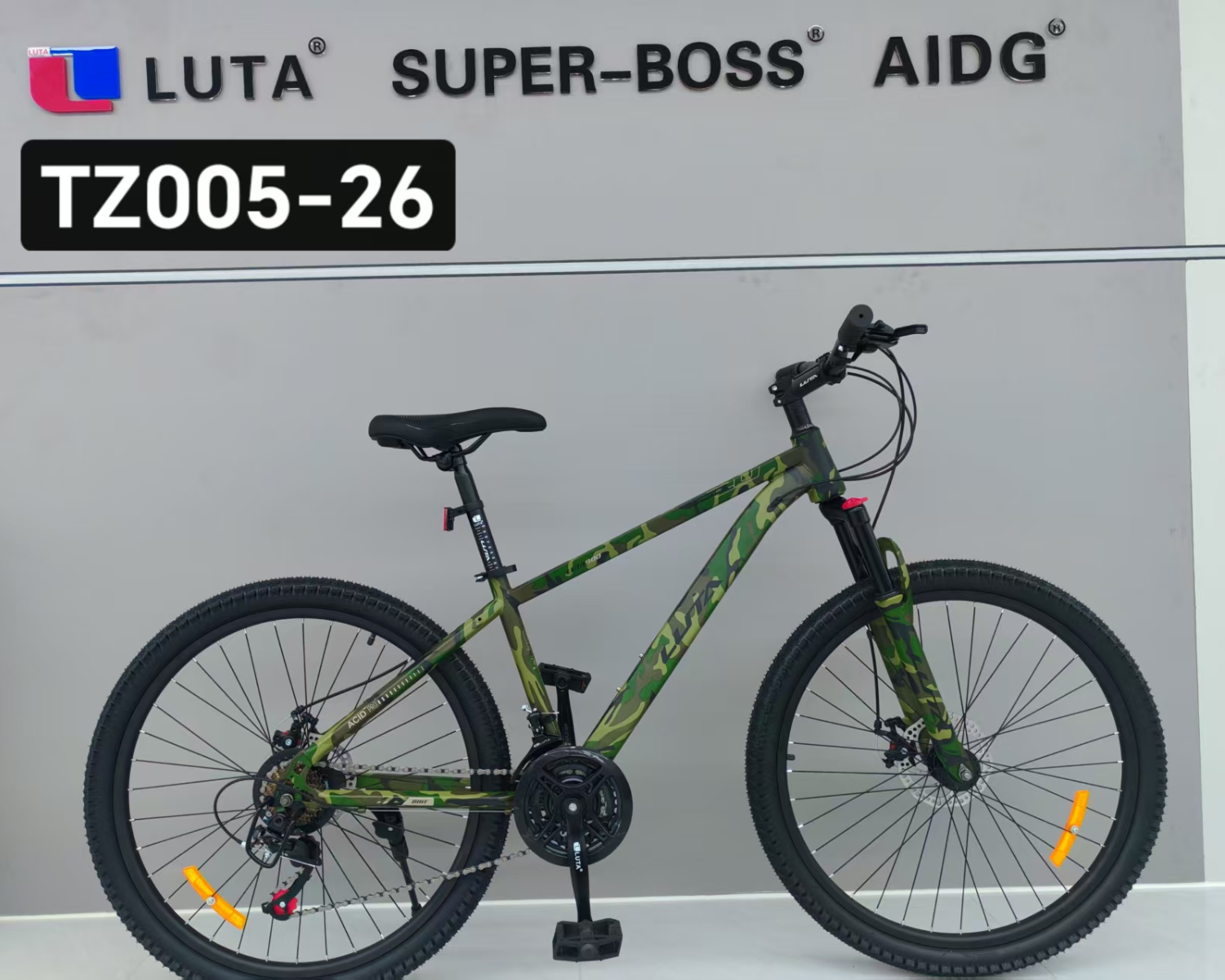 LUTA mountain Bike TZ005-26, with its fashionable design and outstanding performance, is a new choice for cycling. Multiple colors and shapes details Picture
