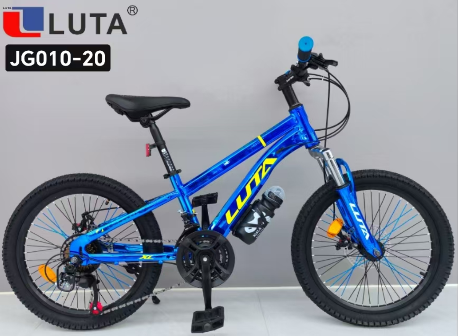مركبة أطفال Luta Boild Hills JG010-20، وهي مطابقة وردية رائعة مزوَّدة بشوكة أمامية مضادة للزلازل وصحن فرامل. Specification image