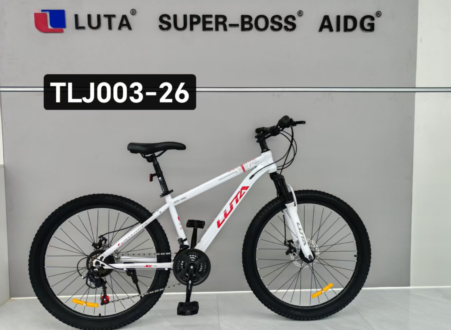 LUTA presenta la nueva bicicleta de montaña TLJ003-26, con un diseño cian fresco, equipado con freno de disco y horca frontal antichoque para un paseo más rápido. Application Scenario