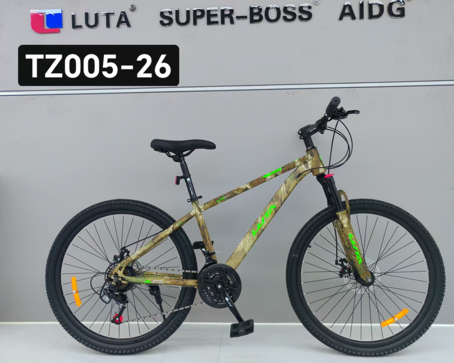 LUTA mountain Bike TZ005-26, with its fashionable design and outstanding performance, is a new choice for cycling. Multiple colors and shapes Specification image