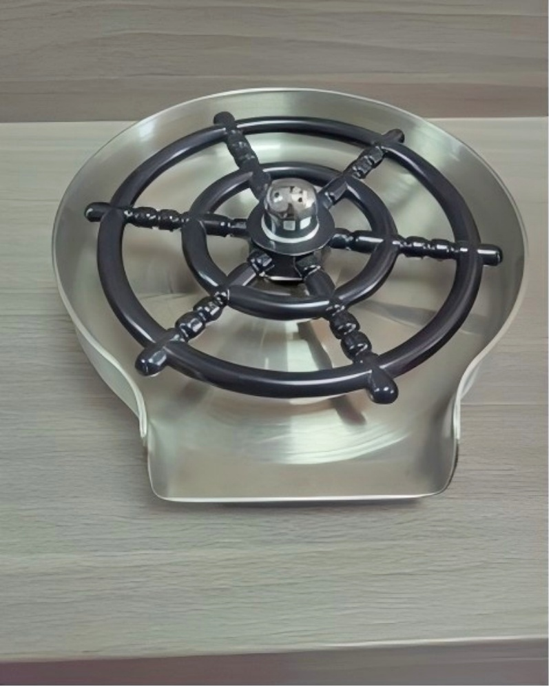 圣洁高压洗杯器水槽商用酒吧台冲洗杯子神器家用按压不锈钢自动洗杯器